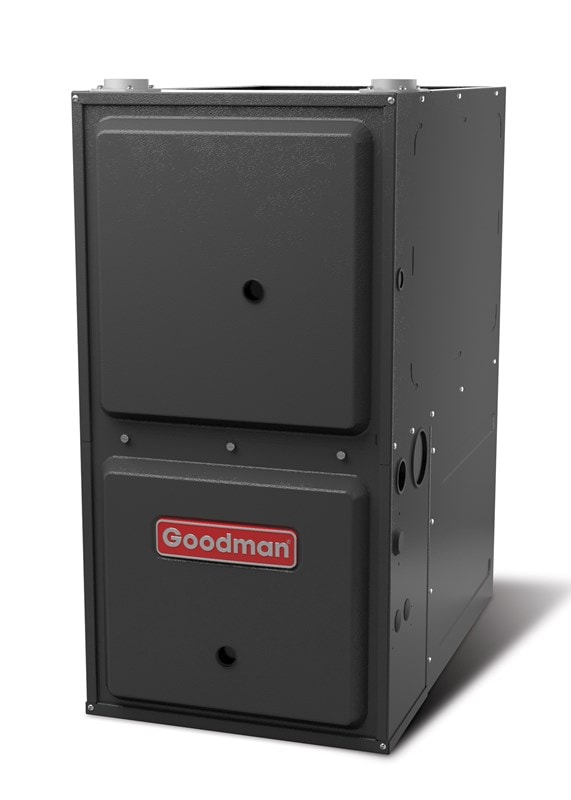 furnace heating air goodman gas central heater problems forced btu common stage efficient heaters blowing working fan powerhouse afue extremely