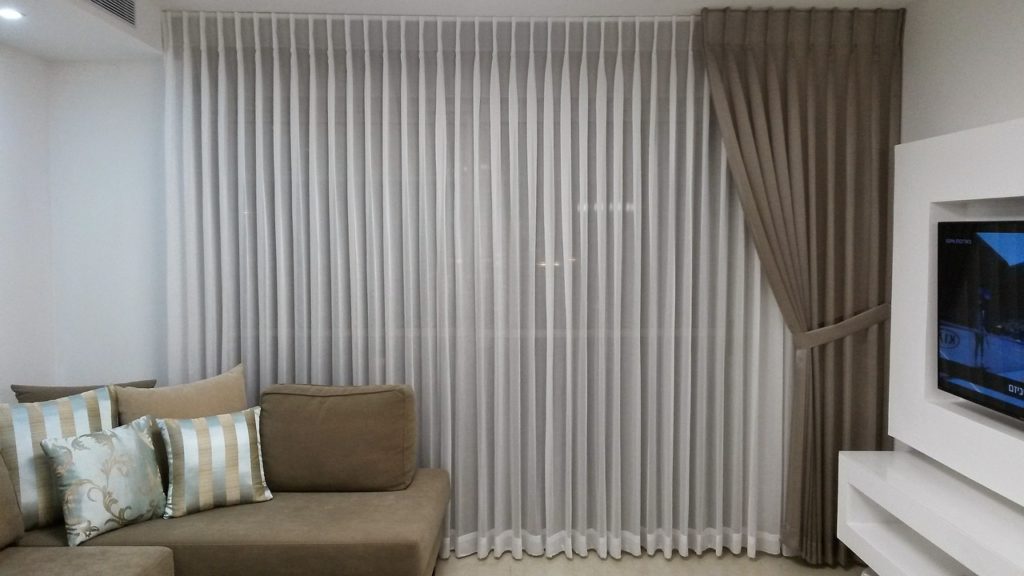 Image of blinds and curtains.