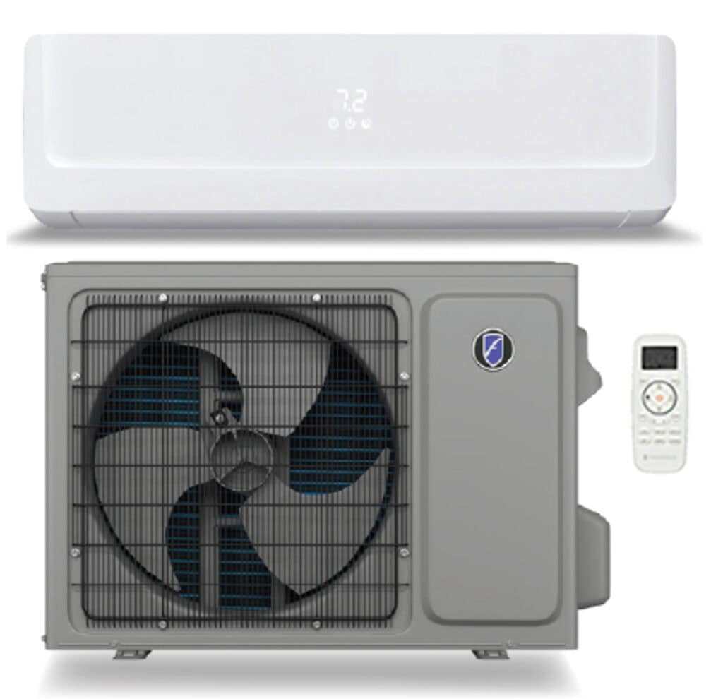 Friedrich Floating Air Pro Series single zone mini split with 12000 BTUs