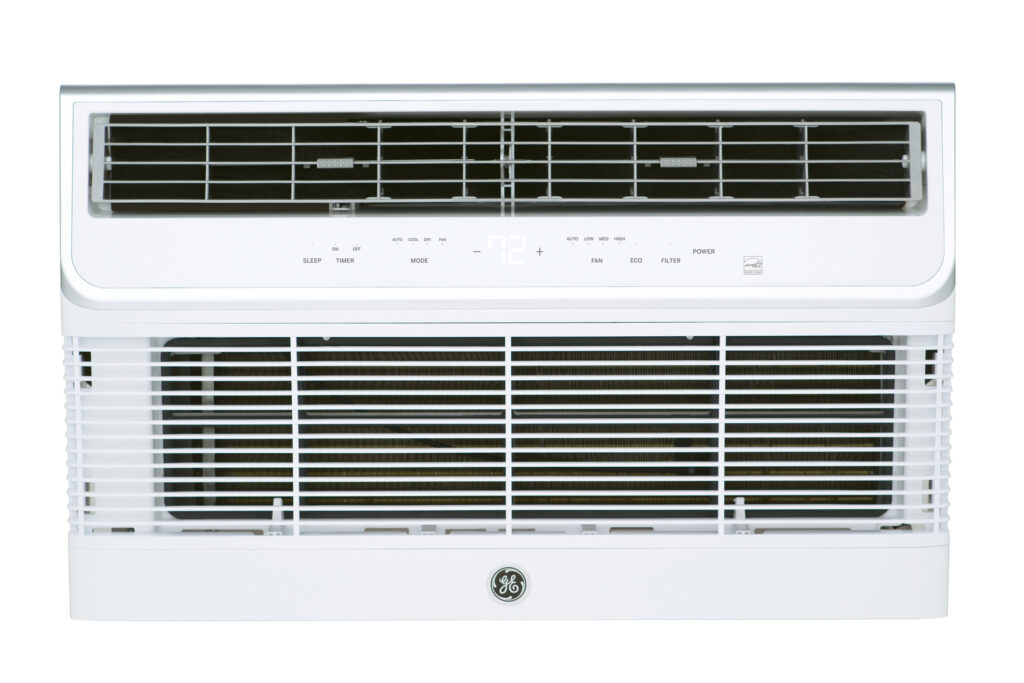 GE 12,000 BTU Through-The-Wall Room Air Conditioner, with WiFi and R32 Refrigerant