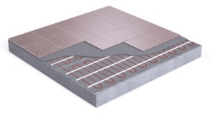 Image of radiant underfloor heat