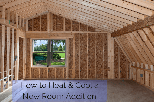 Options for heating and cool a room addition