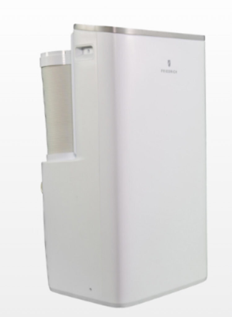 Friedrich ZoneAire Premier Inverter Dual Hose Portable Air Conditioner plus heat pump with 16000 BTUs cooling and 9000 BTUs heating