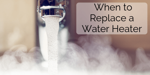 When to replace a water heater