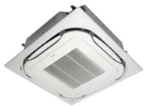 Daikin Skyair commercial cassette ceiling unit with 18,000 BTUs