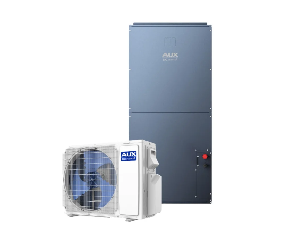 AUX Extreme Heat Inverter Ducted Unitary System with R32 Refrigerant, and 24,000 BTUs