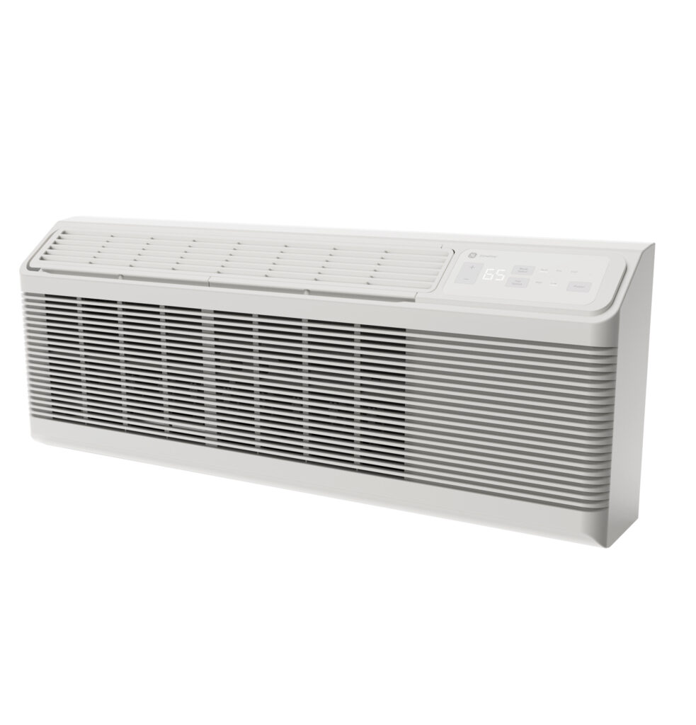 GE 15000 BTU Zoneline PTAC Air Conditioner with Heat Pump; Make-Up Air