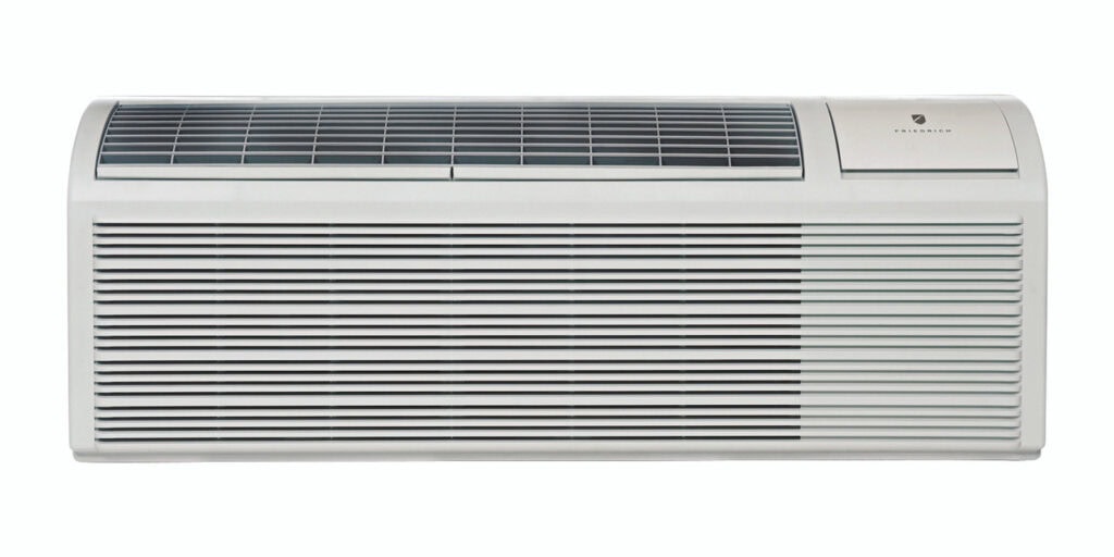 Friedrich FreshAire Series PTAC Air Conditioner with Heat Pump capable of 12000 BTUs