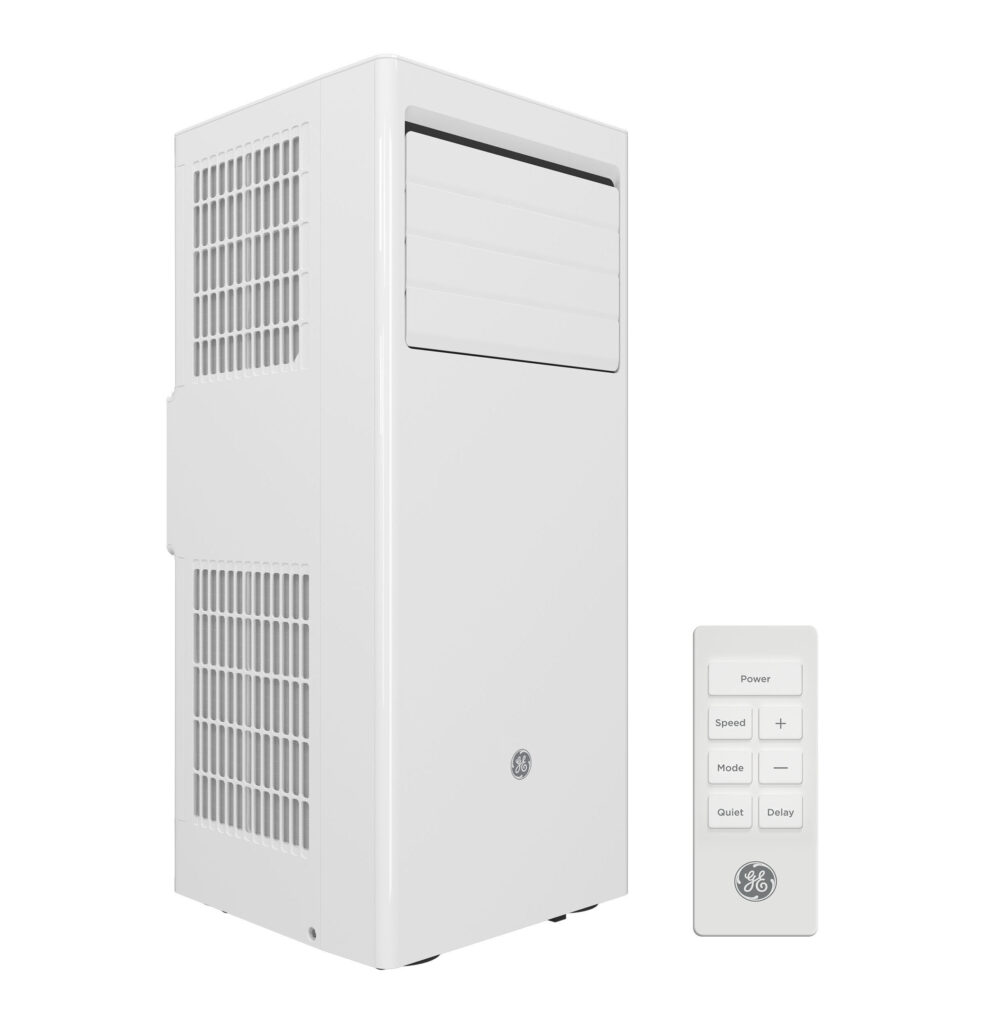 GE 5000 BTU 3-in-1 Portable Air Conditioner with R32 Refrigerant