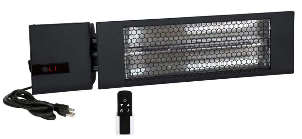 King SmartWave 1500 Watt Carbon Fiber Radiant Heater - 240V