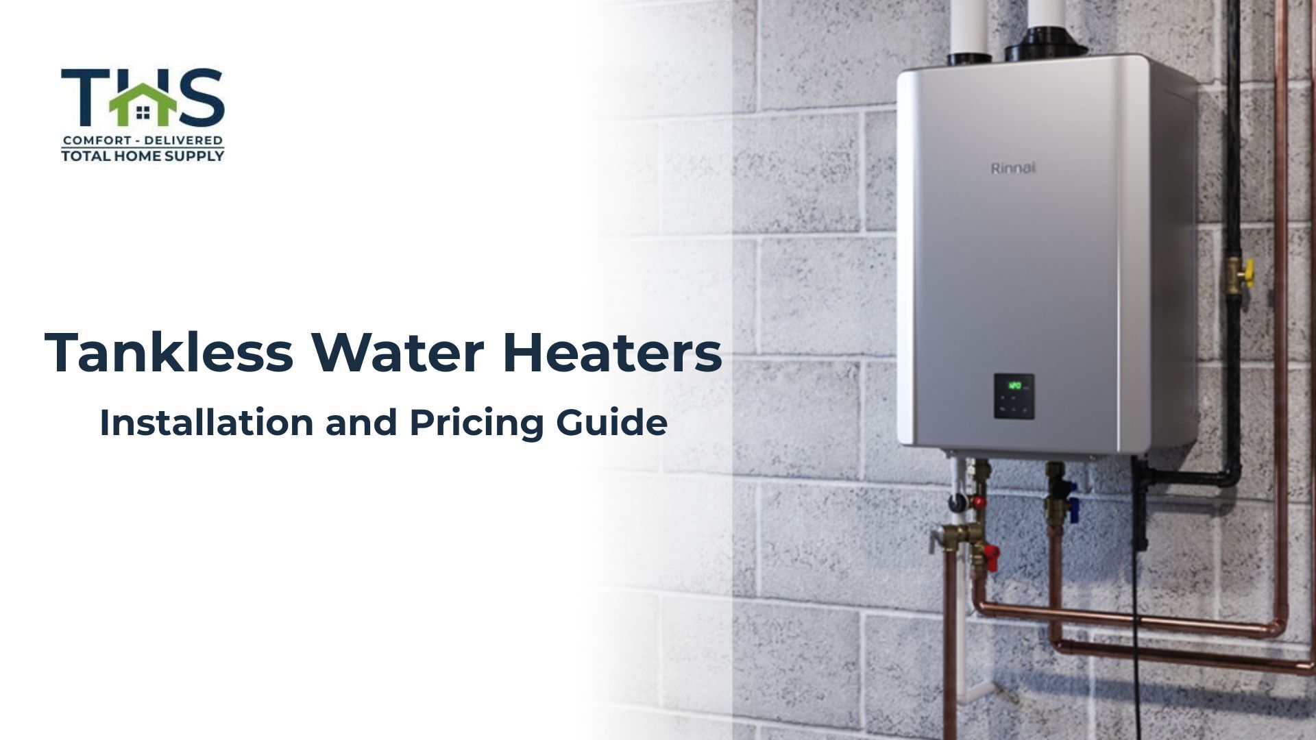 tankless water heater installation cost